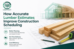 How Accurate Lumber Estimates Improve Construction Scheduling